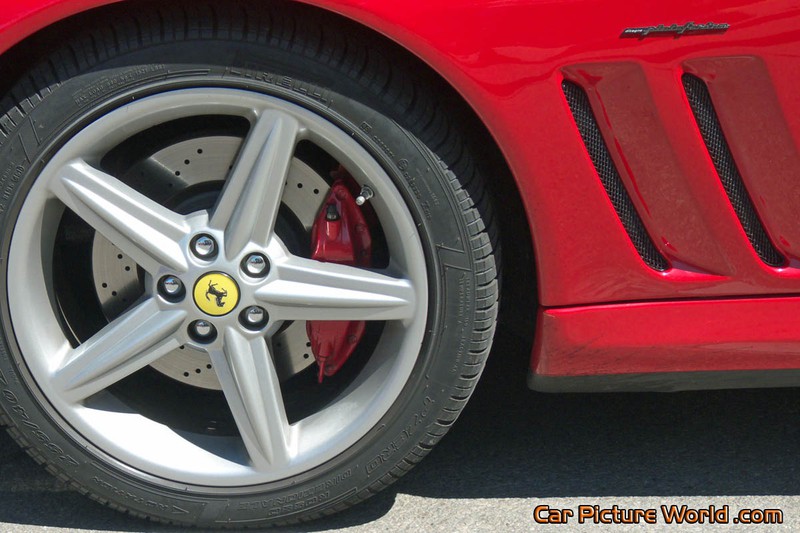 2002 Red Ferrari 575M Wheel