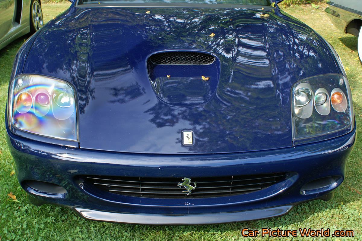 575M Maranello Blue Hood