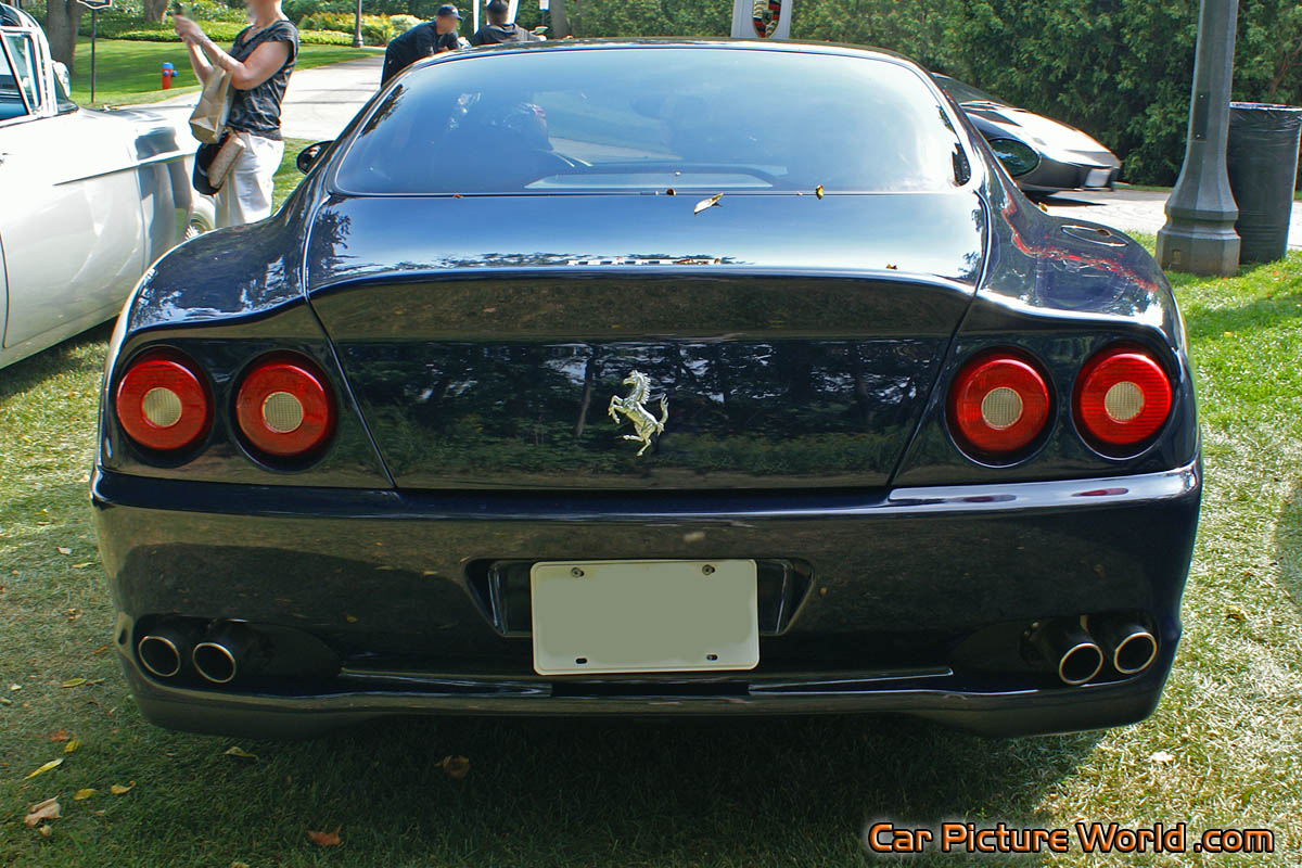 575M Maranello Blue Rear