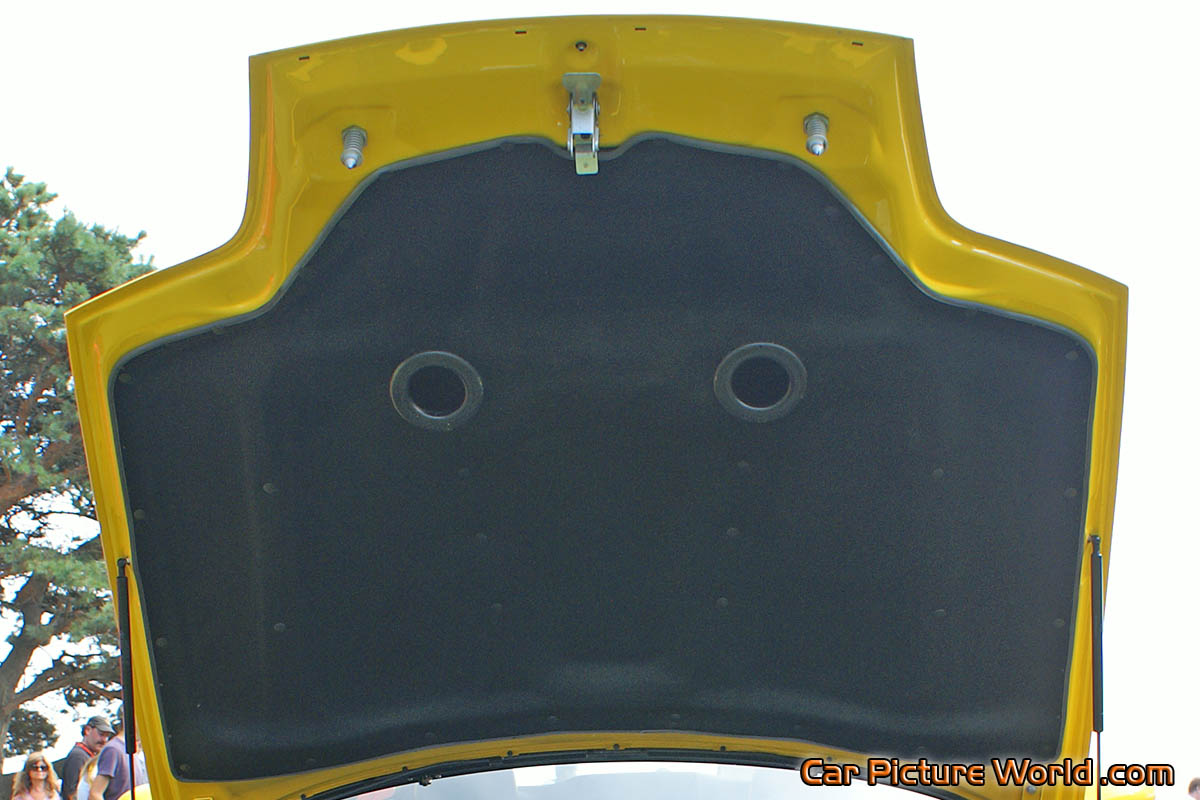 575M Maranello Yellow Hood Underside