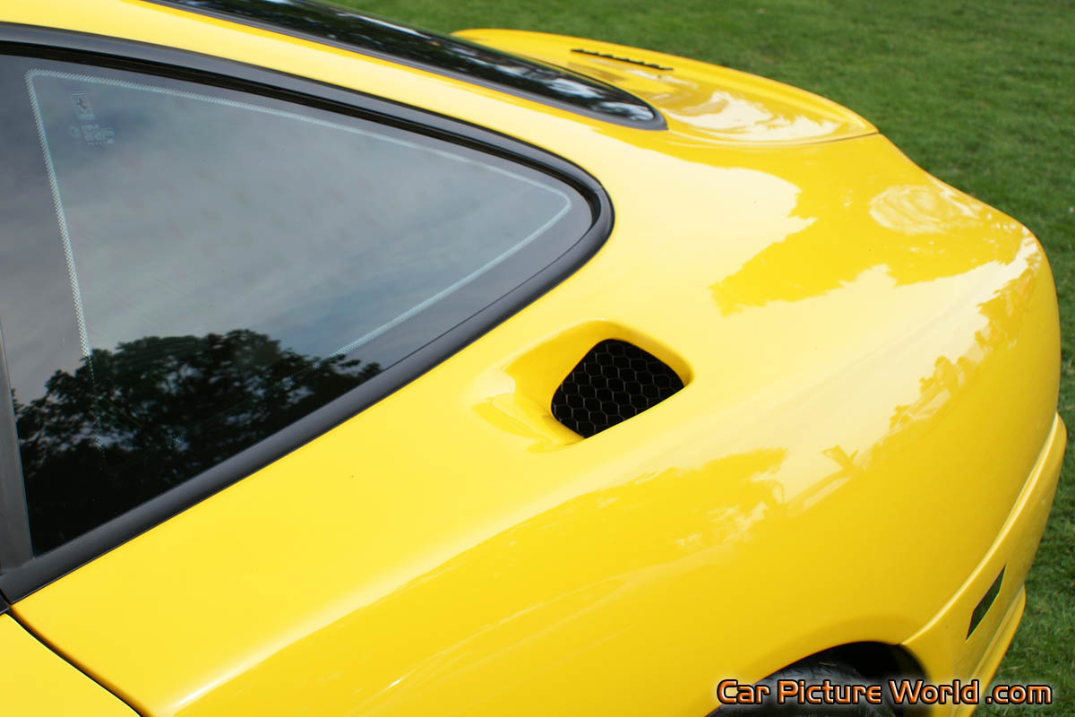 575M Maranello Yellow Rear Fender Intake