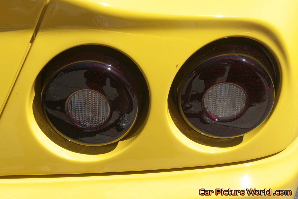 Yellow Ferrari 575M Maranello Tail Lights