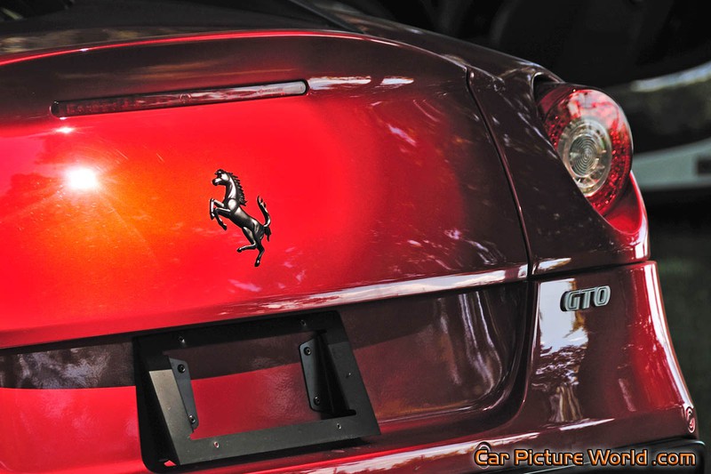 599 GTO Rear Emblem