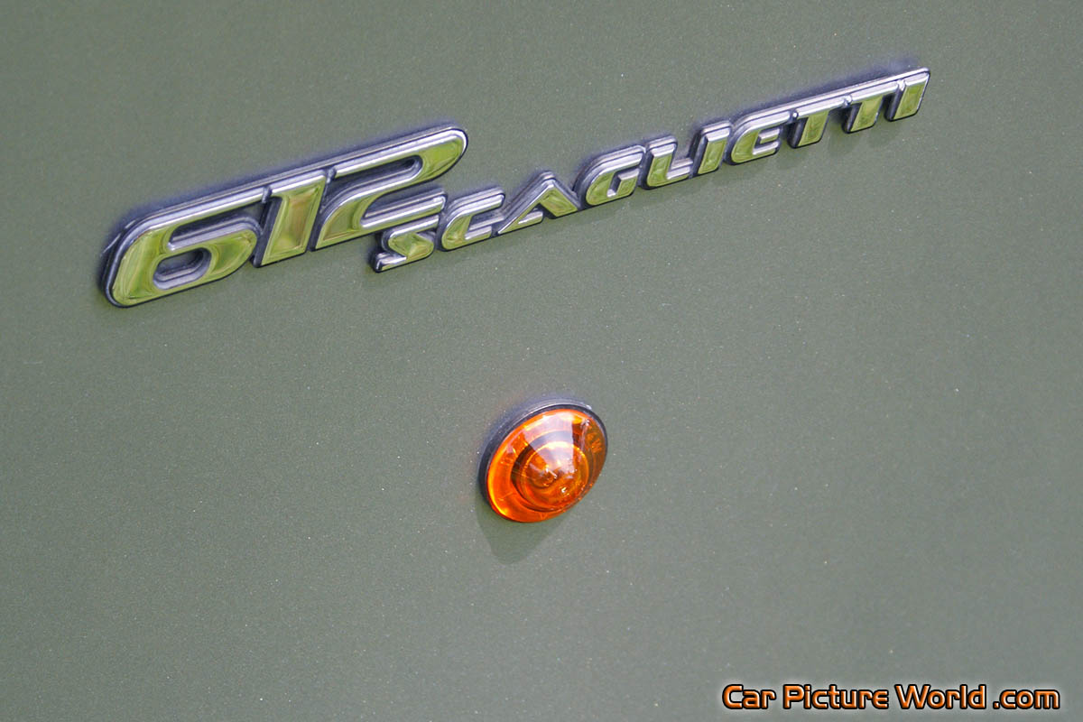 Ferrari 612 Scaglietti Name Plate