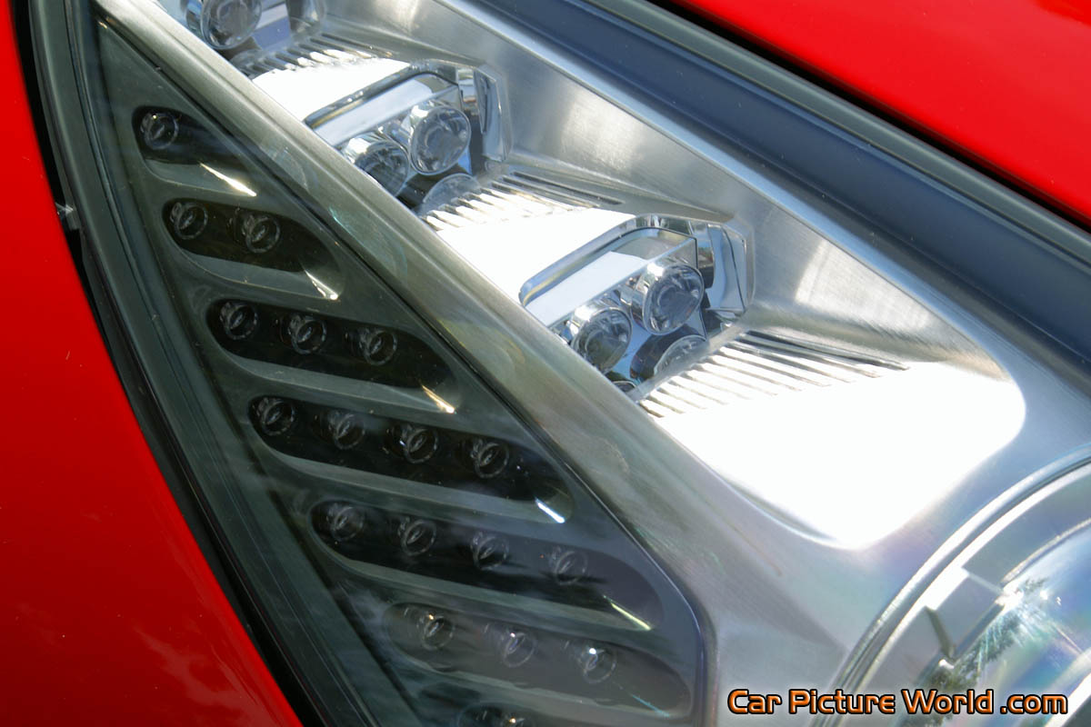 Ferrari California Headlight Detail