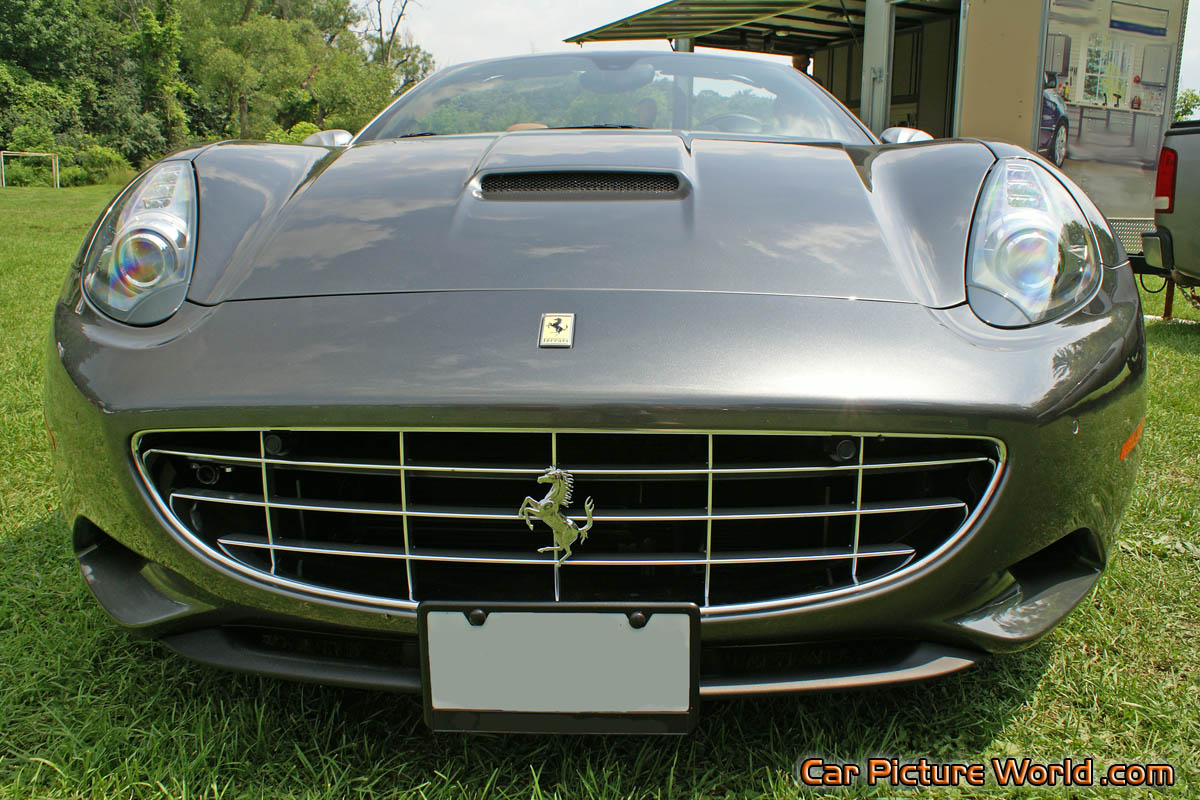Gray Ferrari California Front