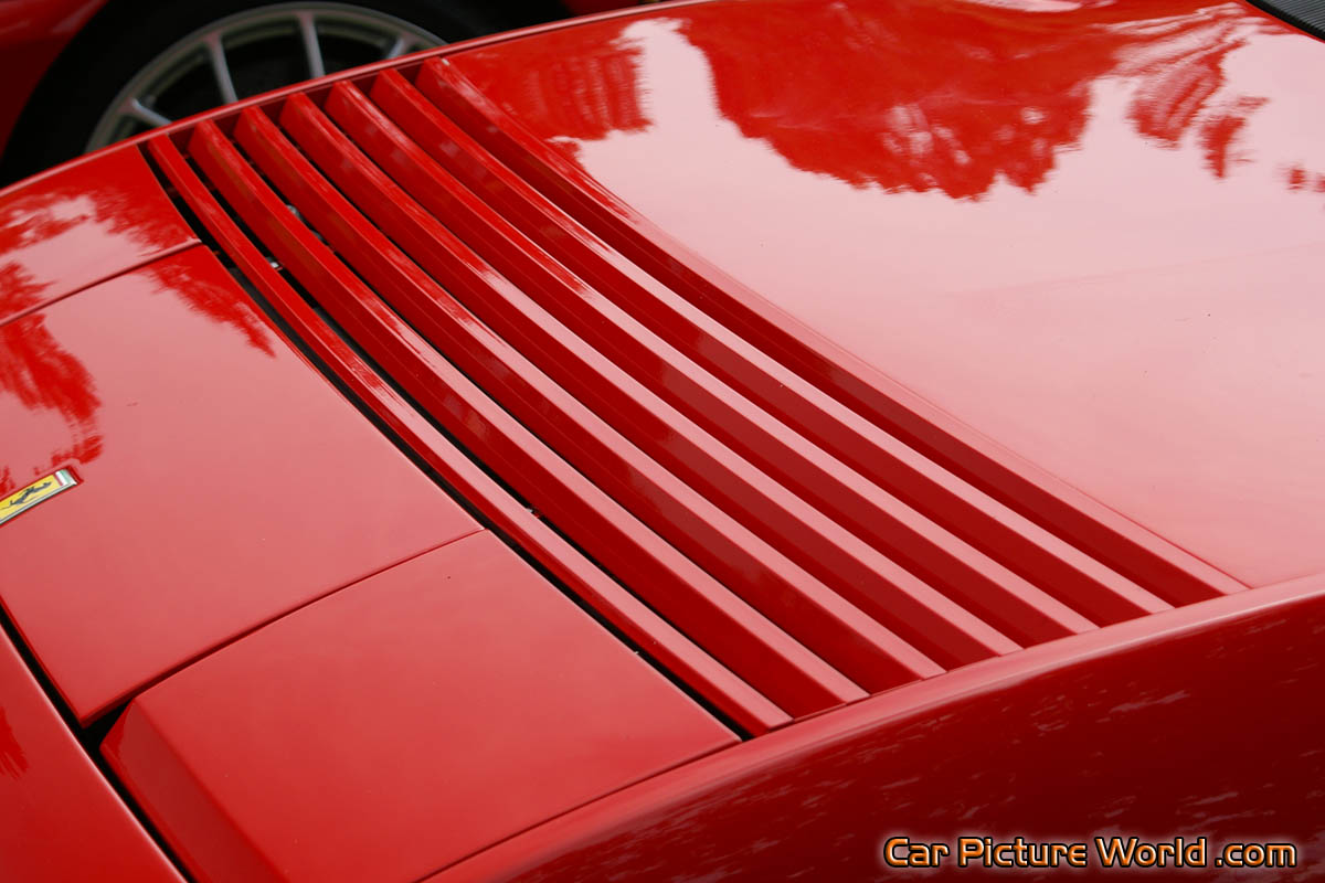 1993 Ferrari Mondial T Hood Louvers