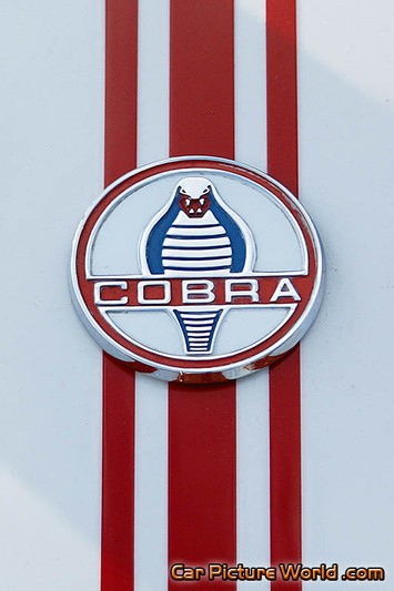 Red 427 Cobra Front Badge