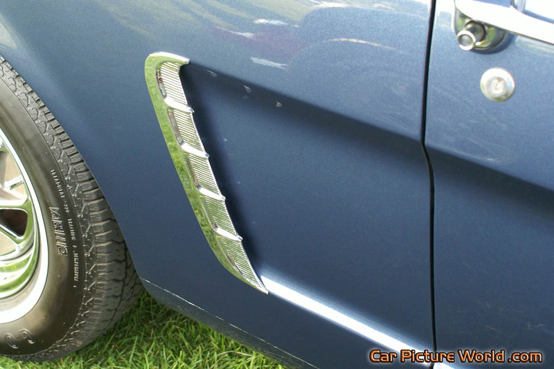 1965 Convertible Mustang Side Scallop