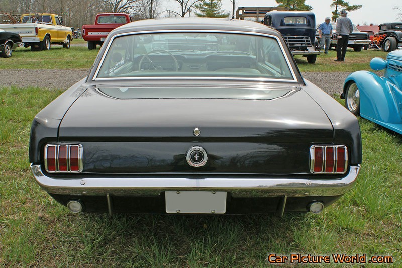 1965 Mustang Coupe Rear