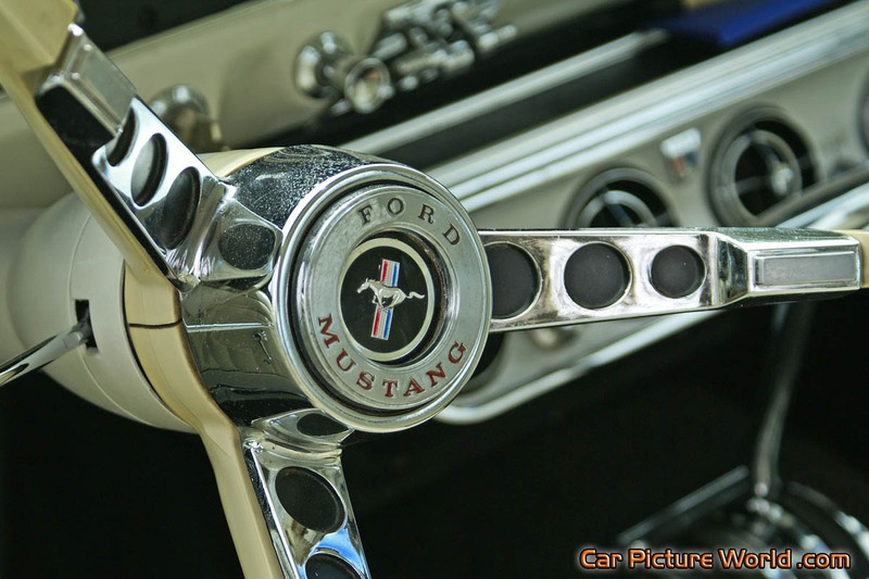 1965 Mustang Coupe Steering Wheel