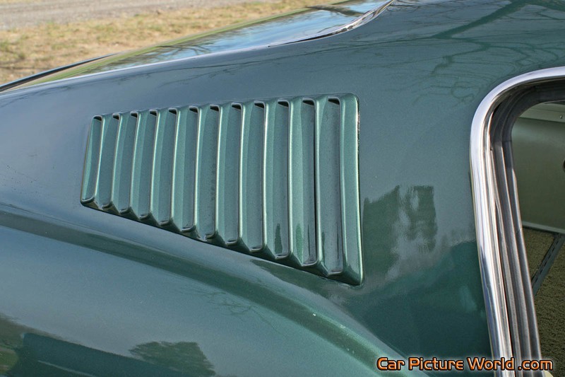 1967 Mustang Fastback C Pillar Vent