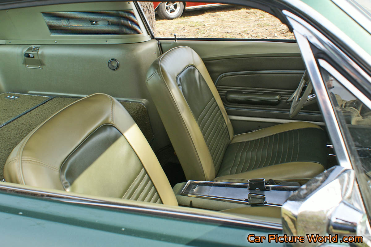 1967 Mustang Fastback Interior Picture