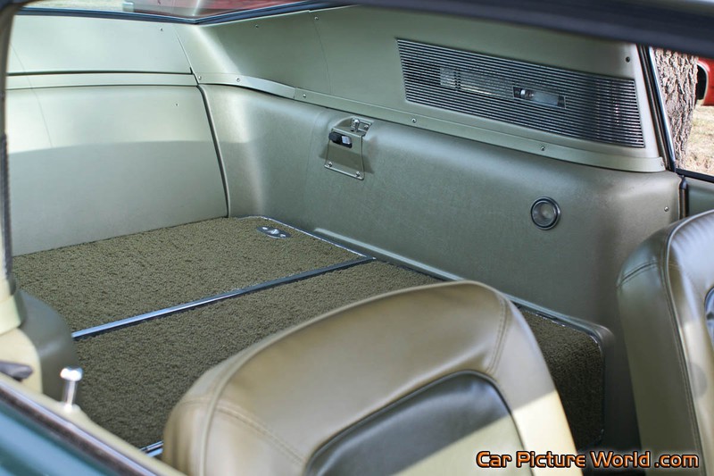 1967 Mustang Fastback Rear Seat