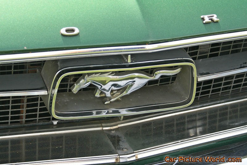 1967 Mustang GTA Convertible Grill Emblem