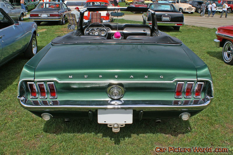 1967 Mustang GTA Convertible Rear