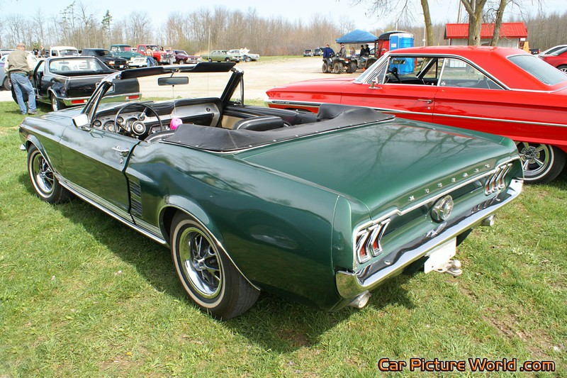 1967 Mustang GTA Convertible Rear Left