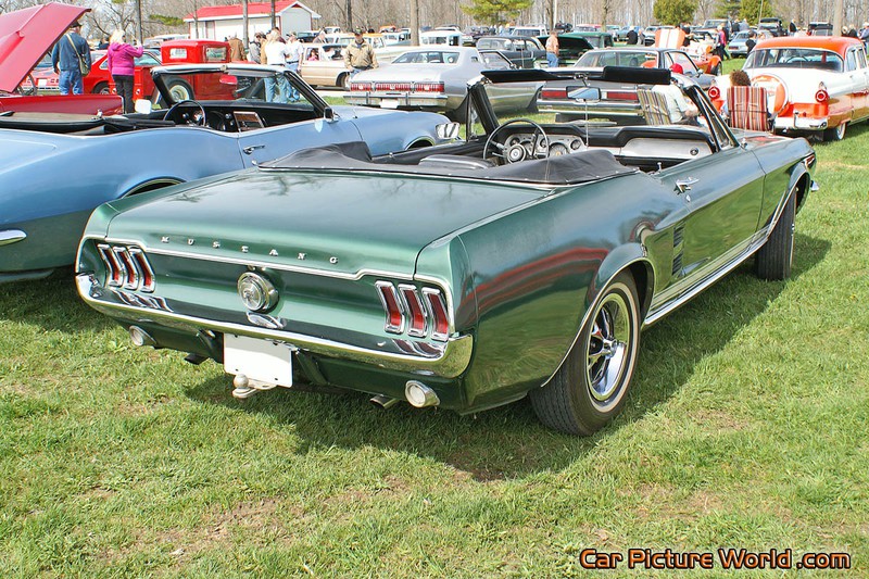 1967 Mustang GTA Convertible Rear Right