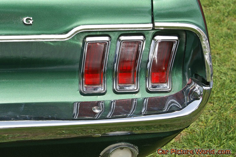 1967 Mustang GTA Convertible Tail Lights