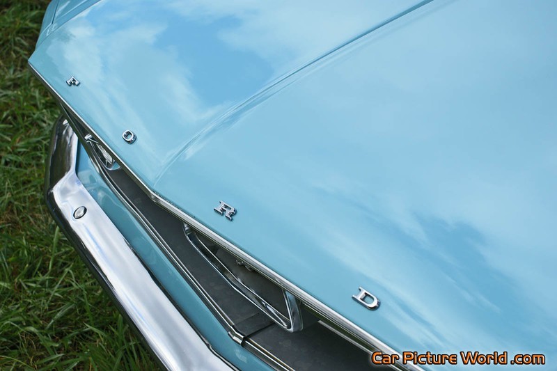 1967 Mustang Notchback Hood Name Plate