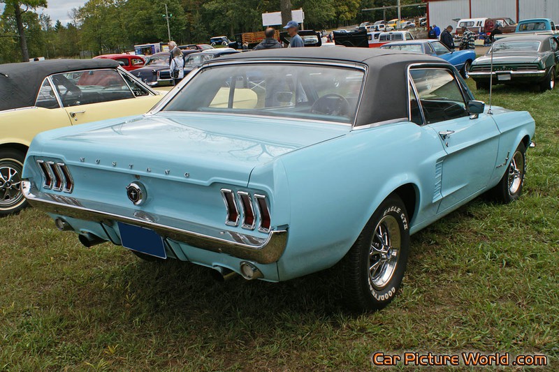 1967 Mustang Notchback Rear Right