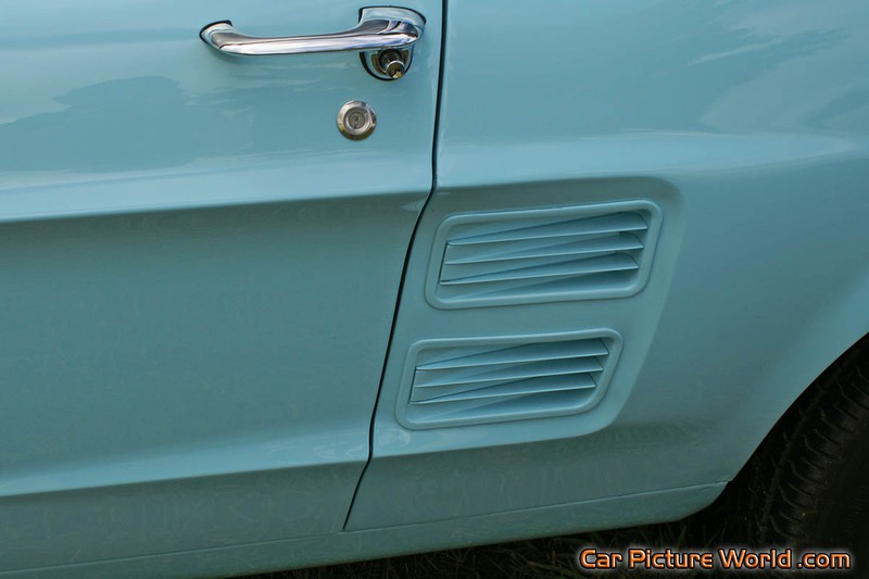 1967 Mustang Notchback Side Scallop
