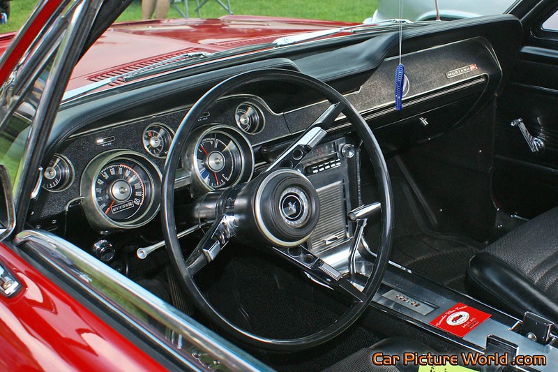 1967 Notchback Mustang Dash