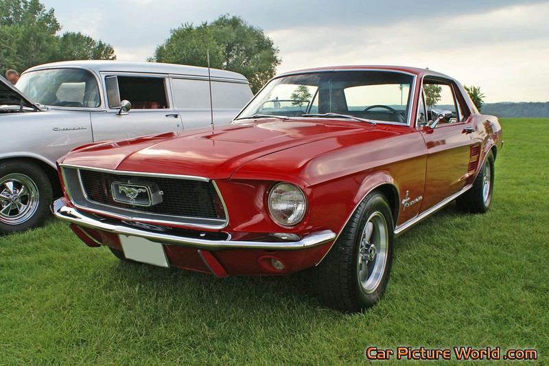 1967 Notchback Mustang Front Left