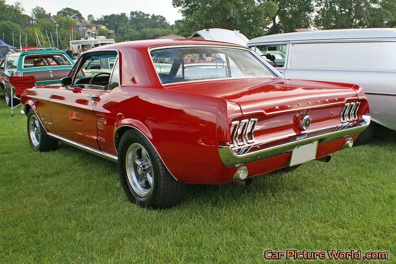 1967 Notchback Mustang Rear Left