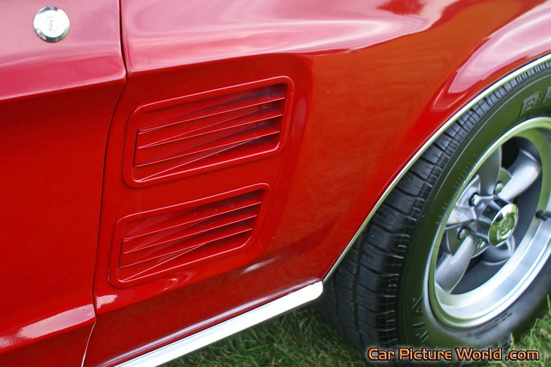 1967 Notchback Mustang Side Scoop