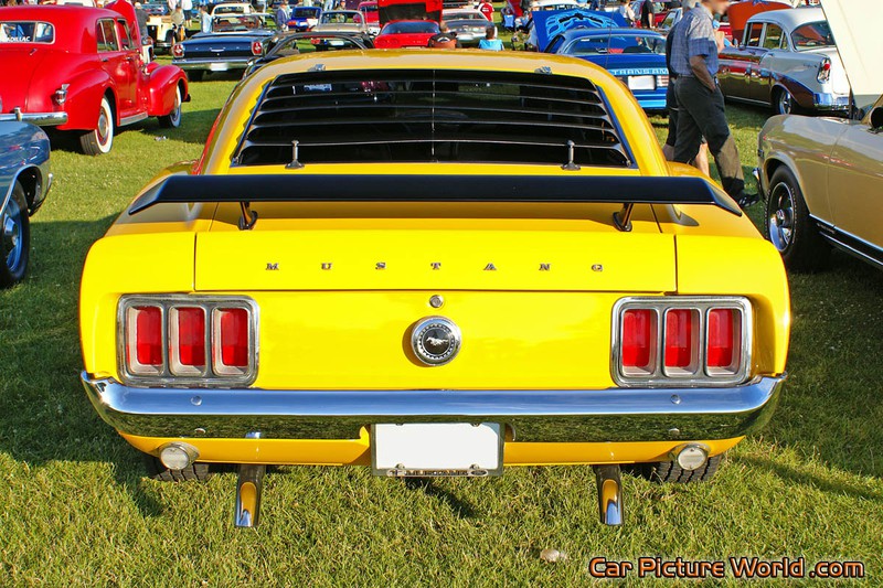 1969 351 Mustang Rear