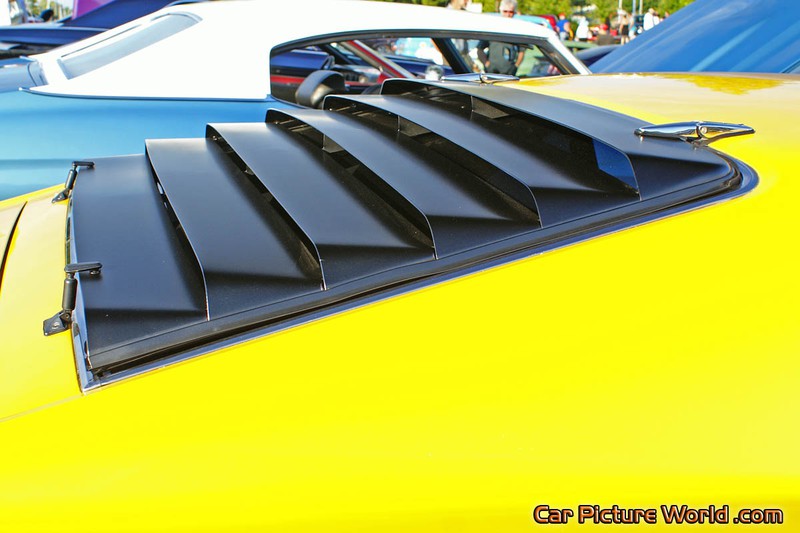 1969 351 Mustang Rear Window Slats