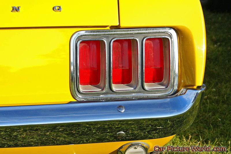 1969 351 Mustang Tail Lights