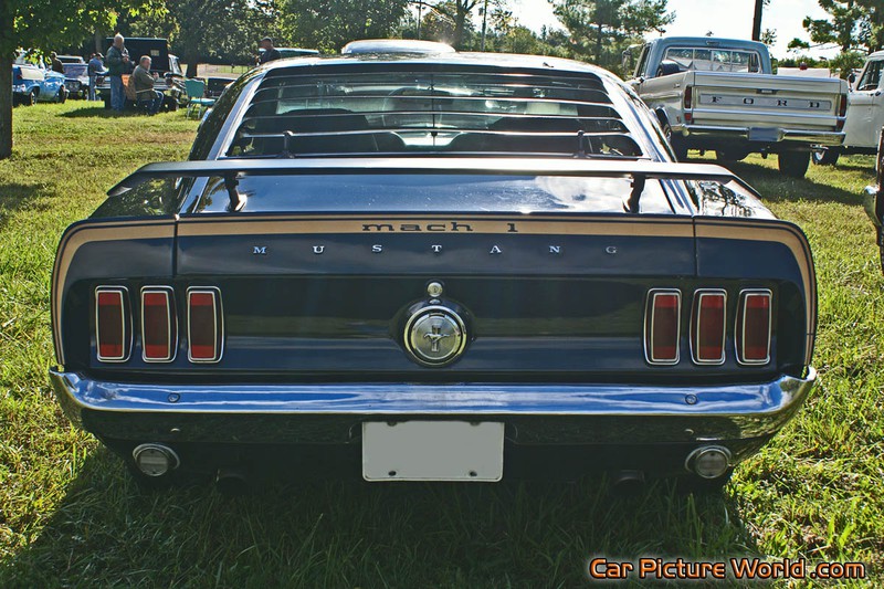 1969 Mustang Mach 1 Rear