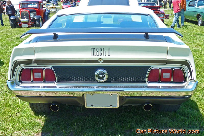 1972 Mustang Mach 1 Rear