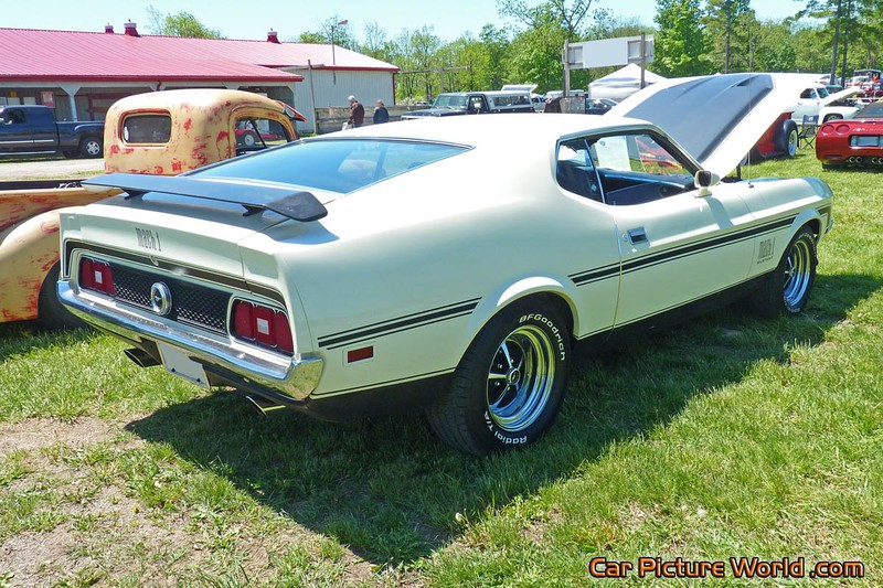1972 Mustang Mach 1 Rear Right