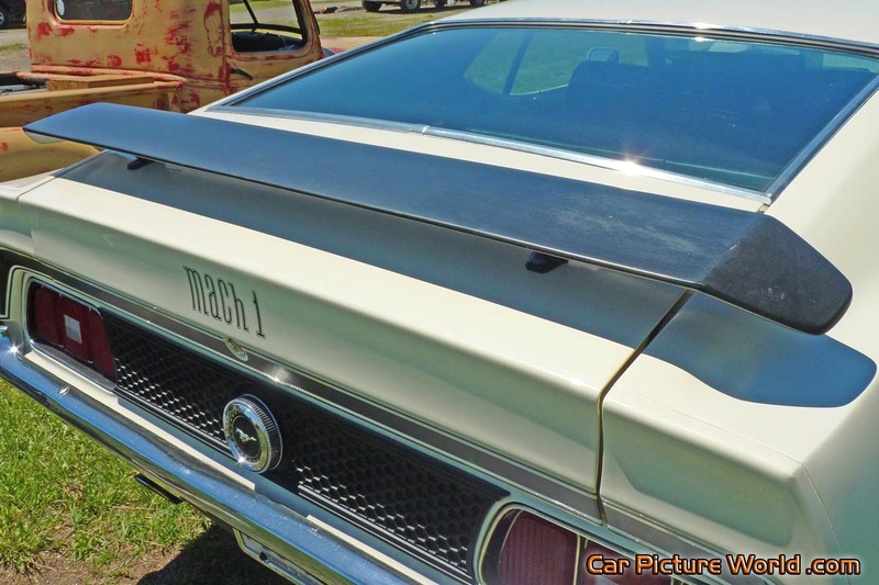 1972 Mustang Mach 1 Rear Spoiler