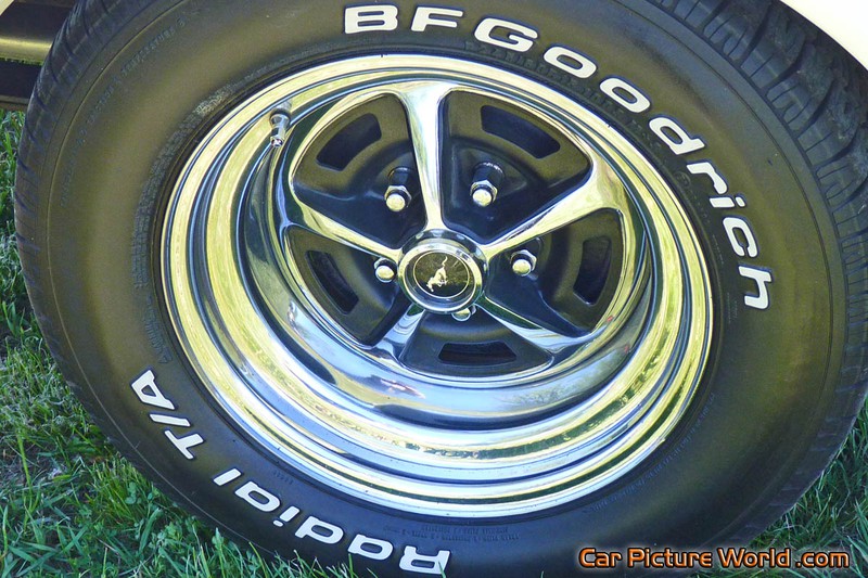 1972 Mustang Mach 1 Wheel