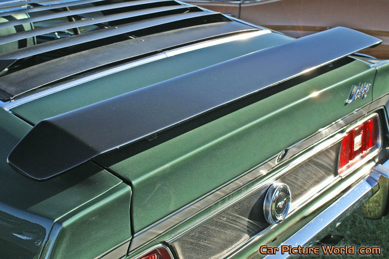 1973 Mustang Fastback Rear Spoiler