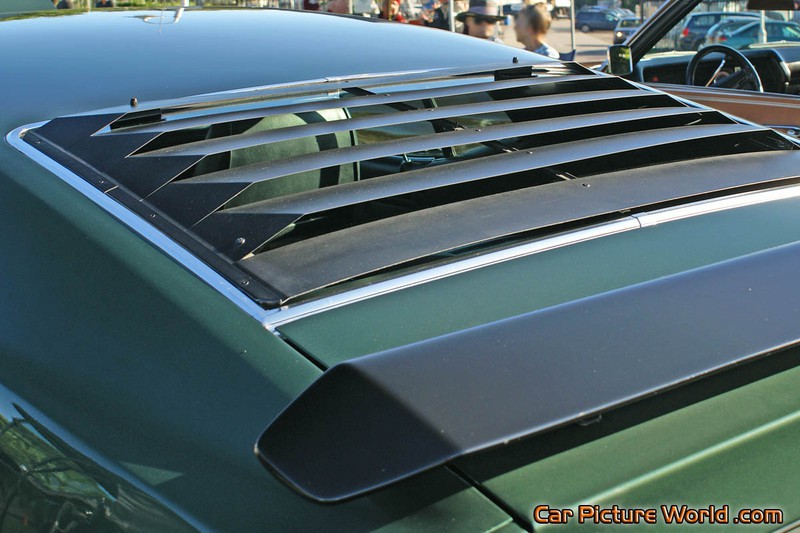 1973 Mustang Fastback Rear Window Slats