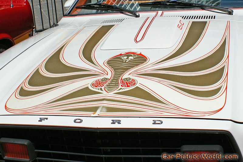 1978 Mustang King Cobra Hood Decal