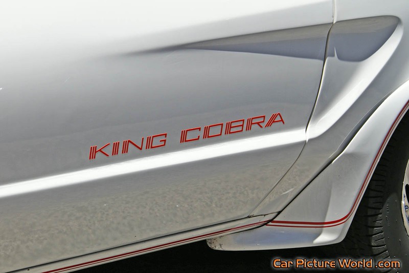 1978 Mustang King Cobra Side Insignia