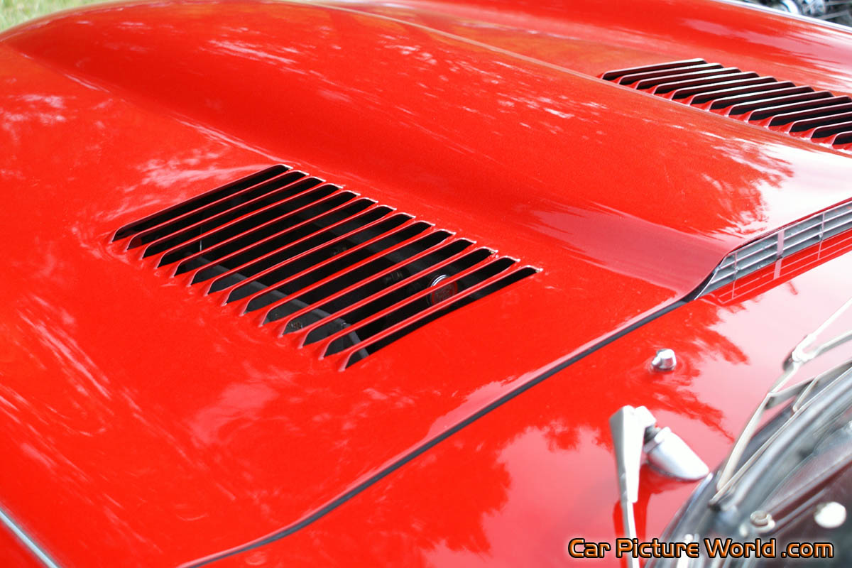 1969 Jaguar E-Type Convertible Hood Vents