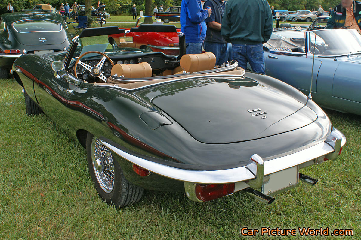 1969 Jaguar XK-E Roadster Rear Left