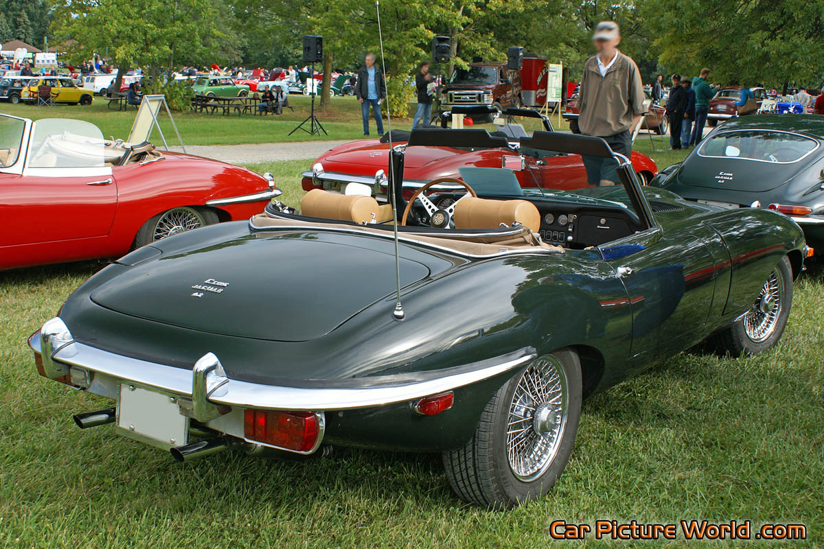 1969 Jaguar XK-E Roadster Rear Right