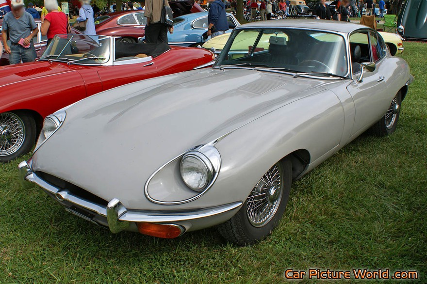 Picture of a Jaguar E-Type