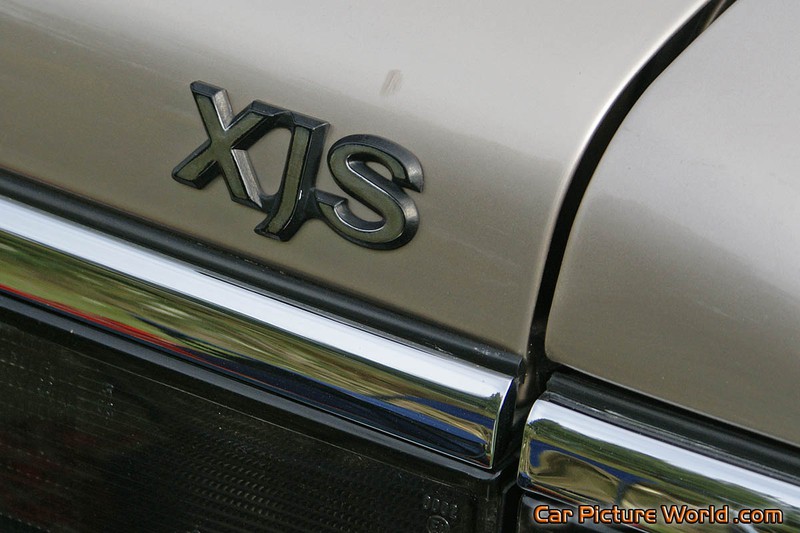 1993 XJS Convertible Rear Name Plate