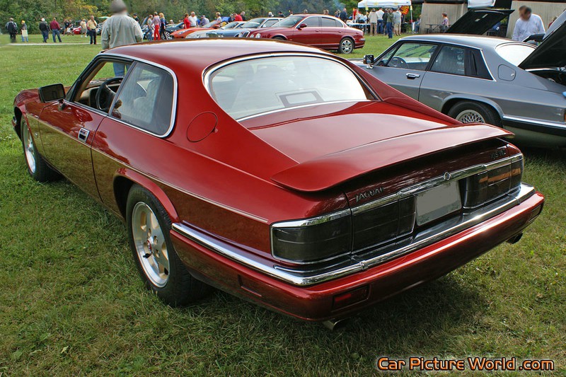 Jaguar XJS Red Rear Left
