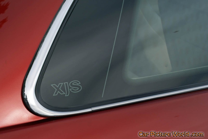 Jaguar XJS Red Rear Quarter Window