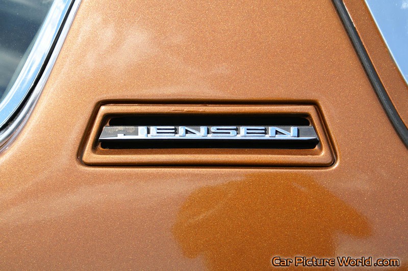 1973 Jensen Interceptor III C Pillar Emblem